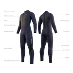 MAJESTIC 5/4 BZIP FULLSUIT neoprén szörfruha