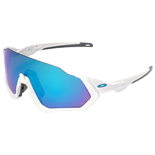 FLIGHT JACKET Matte wht/Prizm sapphire napszemüveg