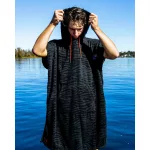 ZEBRA HOODED TOWEL poncsó