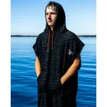 ZEBRA HOODED TOWEL poncsó