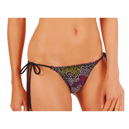 SOLID GOLD BLK reversible bikini alsó