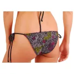 SOLID GOLD BLK reversible bikini alsó