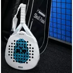 2026 SKULLPADEL V2080 white blue 12K  SOFT padel ütő