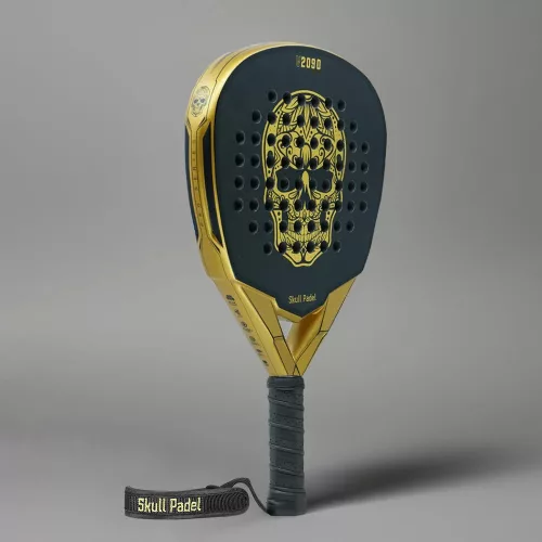 SKULLPADEL V2090  24K BLACK GOLD HARD padel ütő