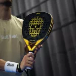 SKULLPADEL V2090  24K BLACK GOLD HARD padel ütő